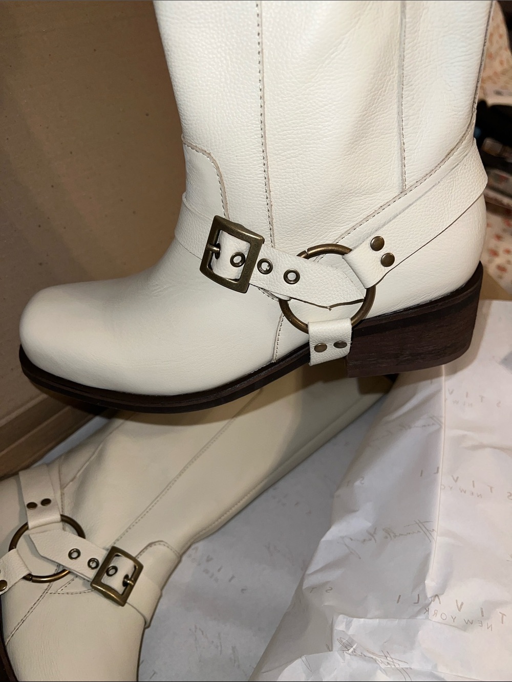 STIVALI NAOMI BUCKLE MOTO (39) - Picture 10 of 13